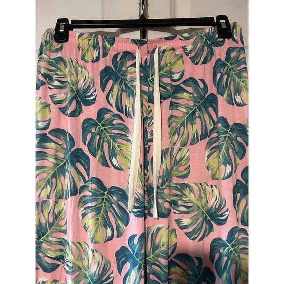 Cozy Zoe Women's Pink Floral Cami Pajama Set Size M Summer Sleepwear - Picture 6 of 9